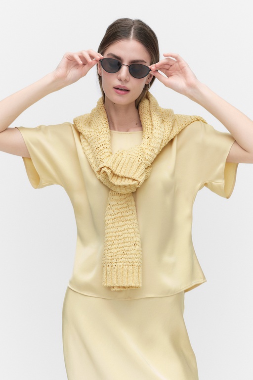 Alida blouse LIGHT YELLOW